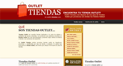 Desktop Screenshot of outlet-tiendas.com